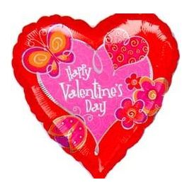 Happy Valentines Day heart balloon: $19.50