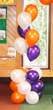 Pillar Bouquets and Balloon Tower