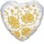 Crystal Flowers & Roses Heart 24inch: $25.00