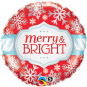 Merry & bright Christmas 45cm