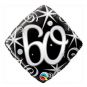 60 Birthday Elegant Sparkles & Swirls: $19.50