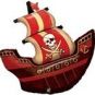 Supershape Pirate Ship 102cm: $37.90