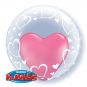 Double-stuffed Deco Bubble Heart pink: $23.50