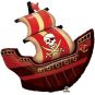 Supershape Pirate ship 102cm: $37.90