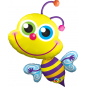 Beaming Bee Supershape 102cm: $37.50