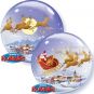 Santa Sleigh Christmas Bubble (56cm): $23.50