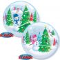 Festive Trees & Snowman Bubble (56cm): $23.50