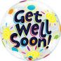 Get Well Soon! 56cm Bubble Balloon: $23.50