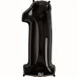 Number 1 Black Supershape 87cm: $37.50