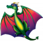 Giant Mythical Dragon 45 inch(114cm): $35.00